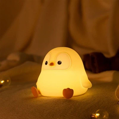 Veilleuse LED en Silicone souple pour chambre d'enfant, ornement de chevet