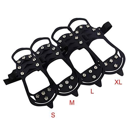 Silicone Shoes Cover Non-slip Climbing Crampons Gripe