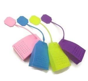 Sachet de thé de passoire infuseur en silicone de qualité alimentaire