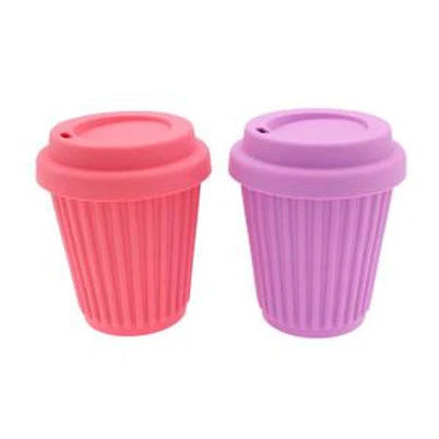 Tasse résistante à la chaleur Silicone Travel Coffee Mug