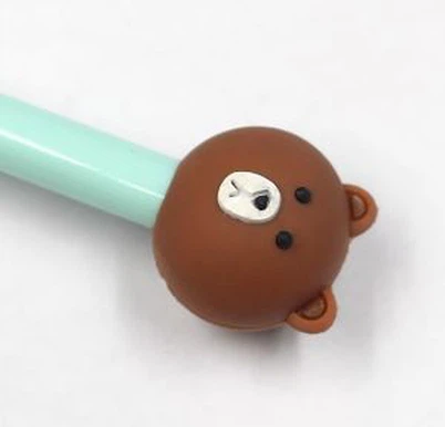 Capuchon de stylo en PVC en forme de caoutchouc