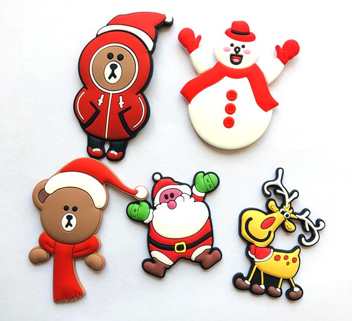 Christmas Deer Snowman Small Gifts Refrigerator Magnet