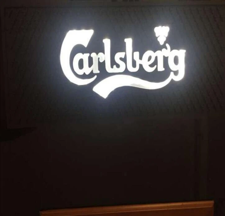 Europe Led Light Bar Mat LOGO Flash Bar Runner Beer Mats