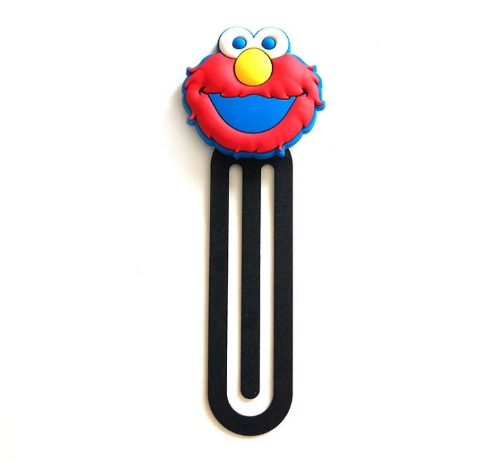 Poromotional Gift Cartoon Logo Soft Pvc Bookmark