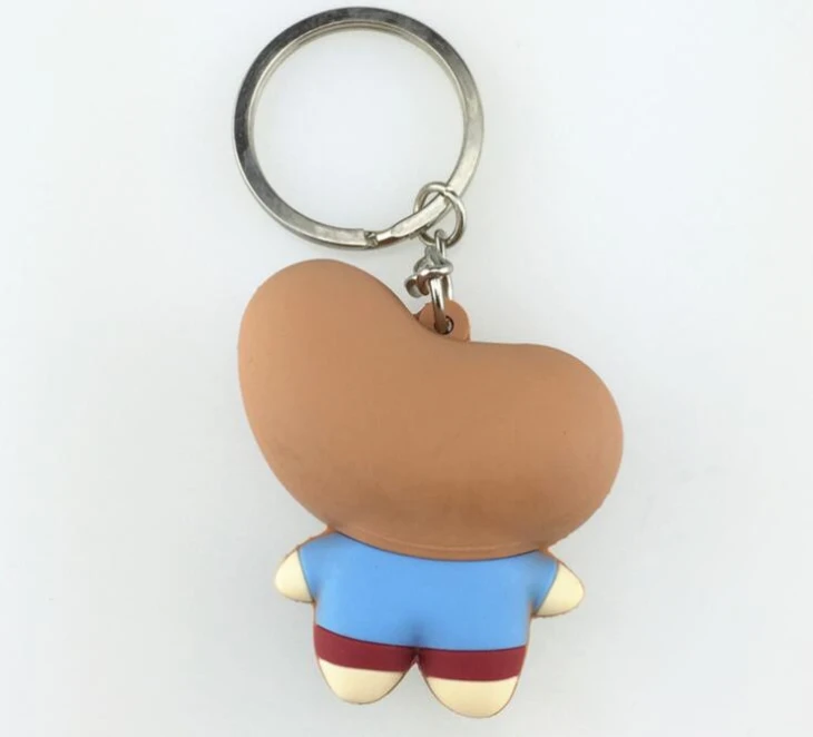 PVC Soft Keychain 3d Cartoon Character Keychain