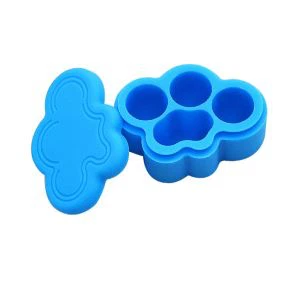 Boîte à pilules en silicone 3D