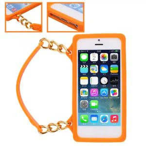 Ladies Silicone Sac à main Style Housse de téléphone avec poignée