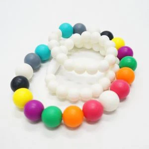 Nouveau design Meilleur collier de dentition en silicone pour maman