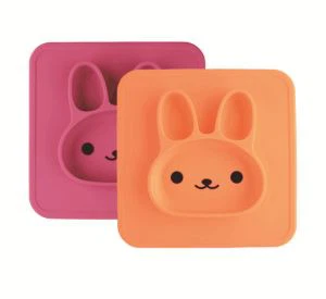Rabbit Silicone Plate Placemat Vaisselle Pour Bébé