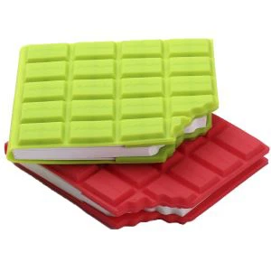 Blocs créatifs faits sur commande de petit carnet de silicone A6 pour l'école