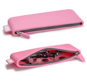 Silicone Zipper Purse Sac cosmétique en silicone pour stockage