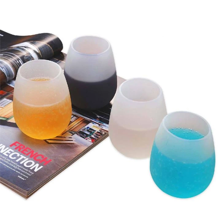 Wholesale Collapsible Silicone Wine Cup For Travel
