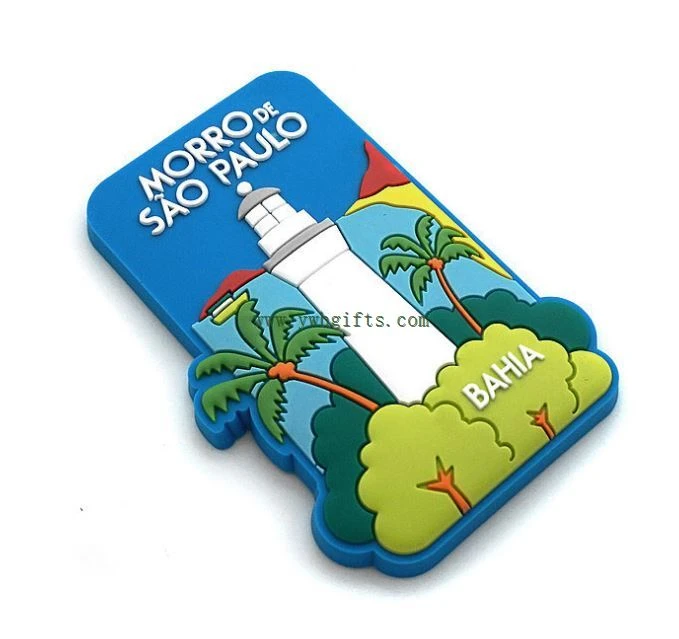 Eco-Friendly 3d Soft Pvc Fridge Magnet 2d Rubber Refrigerator Magnet