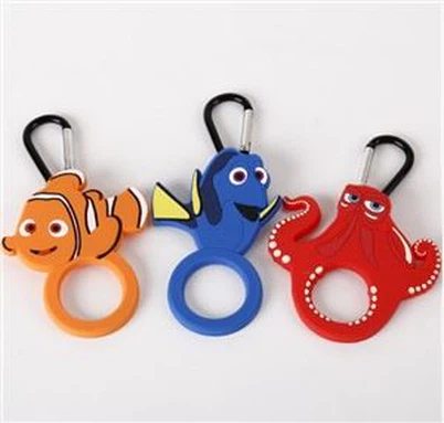 Logo 3D Magnétique Soft PVC Caoutchouc Caoutchouc Ouvre-Bouteilles de Noël Ouvre-bière