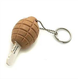 3D porte-clés en PVC souple