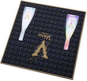 Tapis de déversement d'égouttement de barre de PVC de coureur de barre de logo d'impression
