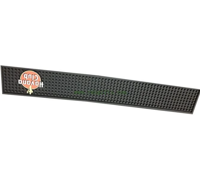 Soft Pvc Barmat Rubber Beer Drink Mat Drip Bar Mats
