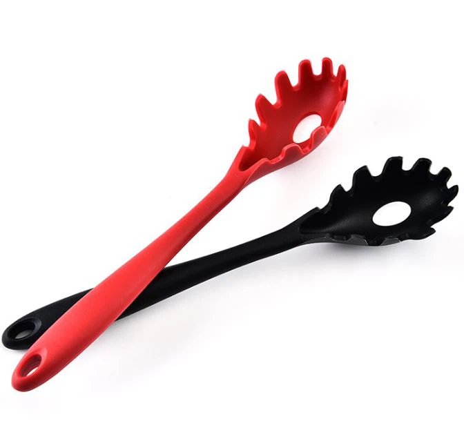 Cuillère Cuillère Cuillère Fourchette à Pâtes en Silicone Spaghetti Nouilles Cuillère Cuillère