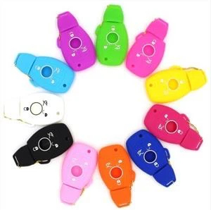 Accessoires de voiture Silicone Car Key Cover For Benz Car Key
