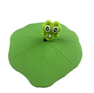Nouveaux couvercles anti-poussière Cartoon Silicone Cup Cover Coffee Cup