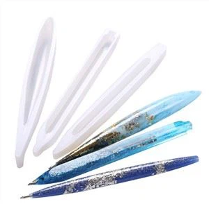 DIY Silicone Pen Resin Casting Moules Ballpoint Pens Silicone Mold