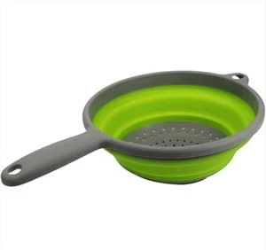 Nouveau design pliable de cuisine en silicone panier de filtre de vidange d'eau