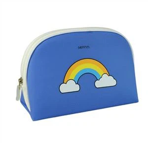 Nouvelle trousse de toilette étanche portable en silicone de bande dessinée