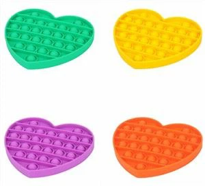 Silicone EducationalToys Silicone Pensée Puzzle d'échecs Pousser Bubble Toy